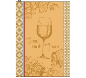 Ręcznik kuchenny 50x70cm Grand Vin de France Gold