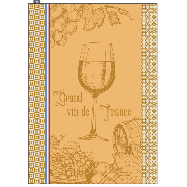 Ręcznik kuchenny 50x70cm Grand Vin de France Gold