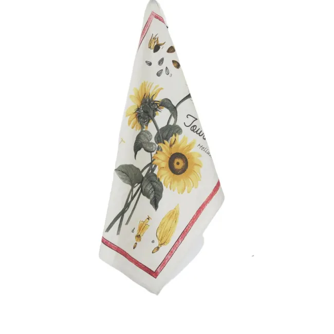 Komplet 3 ręczników kuchennych 50x70cm Fleurs Natural