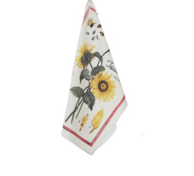 Komplet 3 ręczników kuchennych 50x70cm Fleurs Natural  