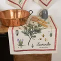 Komplet 3 ręczników kuchennych 50x70cm Fleurs Natural - 2