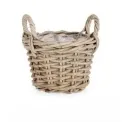 Kosz 22x24x16cm rattan Kubu szary