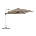 Parasol ogrodowy Panama 3x3x2,45m Charcoal-Taupe - 4