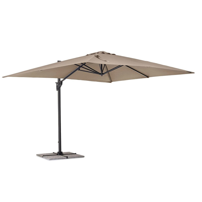 Parasol ogrodowy Panama 3x4x2,5m Charcoal-Taupe