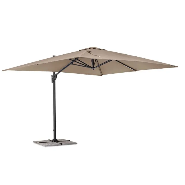 Parasol ogrodowy Panama 3x4x2,5m Charcoal-Taupe
