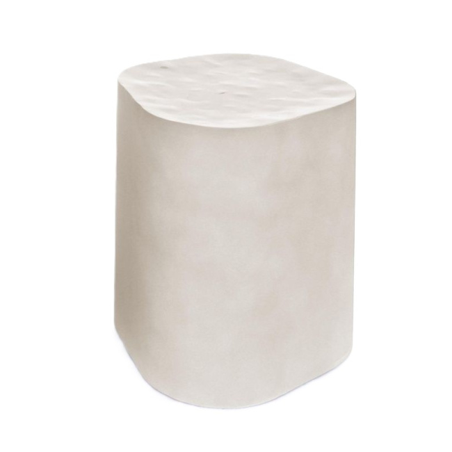Stolik kawowy Jasleen 45x42x47cm kremowy - 1