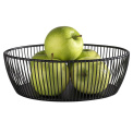 Koszyk 24x19x8cm owalny czarny - 2