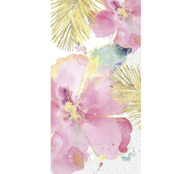 Serwetki 42x33cm Flamingo Fever Flower Cream 16szt.