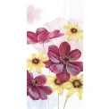 Serwetki 42x33cm Chocolate Flowers Cream 16szt. - 1