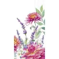 Serwetki 42x33cm Colorful Garden White 16szt.