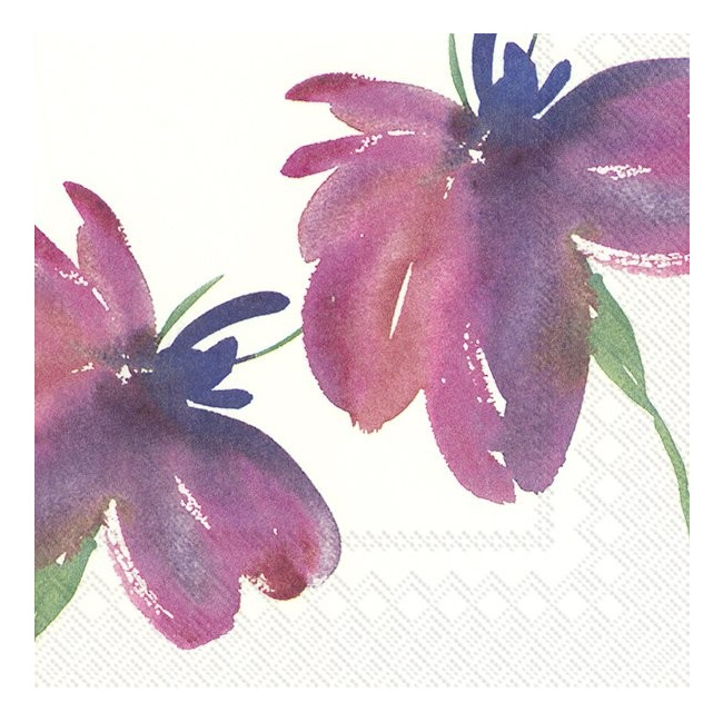 Serwetki 25x25cm Artesano Flower Art V&B 20szt.