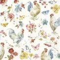 Serwetki 25x25cm Country Rooster Cream 20szt.