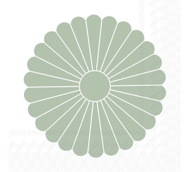 Serwetki 25x25cm Fleur Green V&B 20szt.