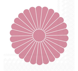 Serwetki 25x25cm Fleur Pink V&B 20szt.