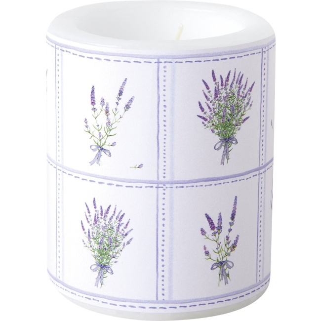 Świeczka 9x10cm Lavender Charm Light Lilac