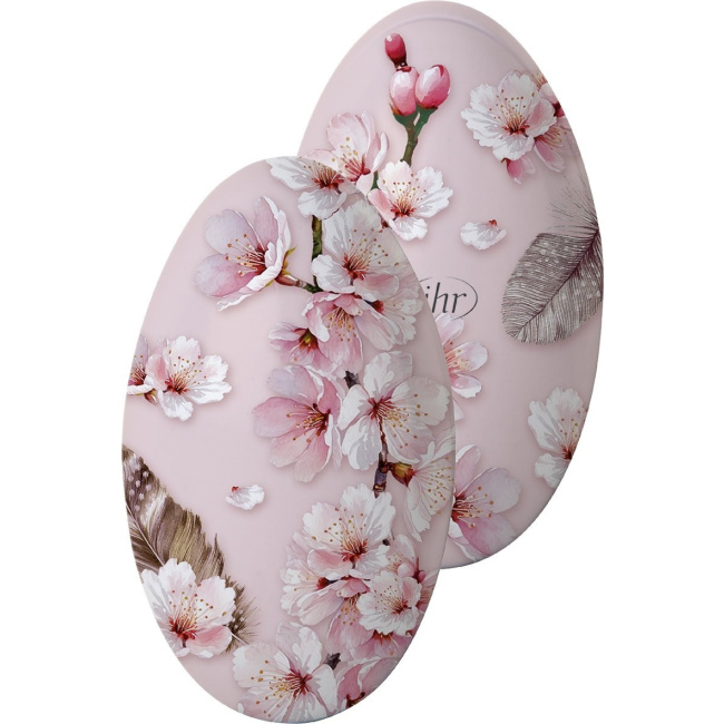 Puszka jajko 11x7x6,5cm Beautiful Sakura Rose