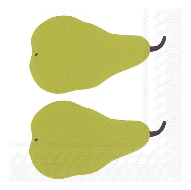 Serwetki 33x33cm Paaryna Green 20szt.