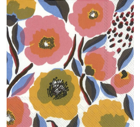 Serwetki 33x33cm Rosarium White Rose 20szt.