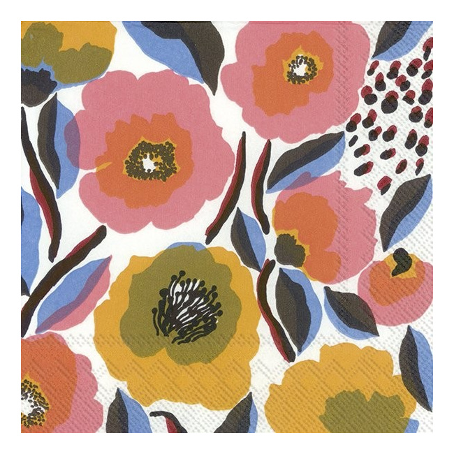 Serwetki 33x33cm Rosarium White Rose 20szt.