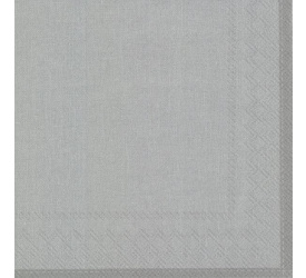 Serwetki 33x33cm Linen Silver 20szt.