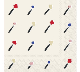 Serwetki 33x33cm Ilo Cream 20szt.