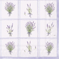 Serwetki 33x33cm Lavender Charm Light Lilac 20szt.