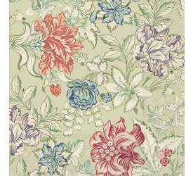 Serwetki 33x33cm Rococo Silk Light Green V&A 20szt.