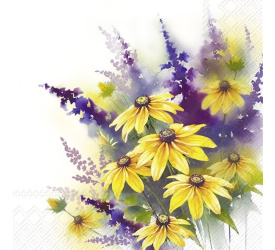 Serwetki 33x33cm Coneflower 20szt.