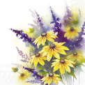 Serwetki 33x33cm Coneflower 20szt. - 1