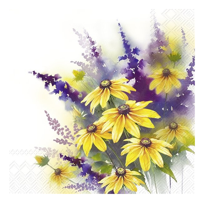 Serwetki 33x33cm Coneflower 20szt.