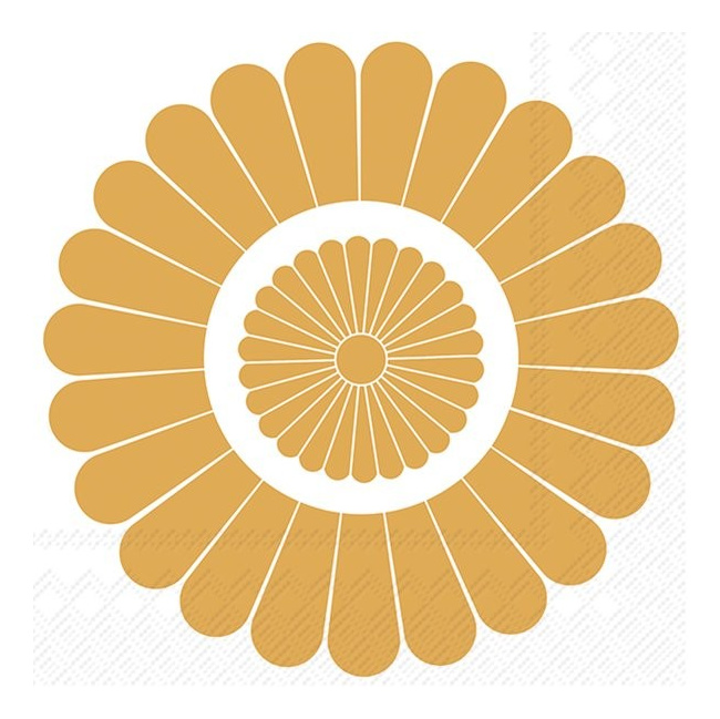 Serwetki 33x33cm Fleur Yellow V&B 20szt.