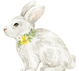 Serwetki 33x33cm Bunny 12szt.