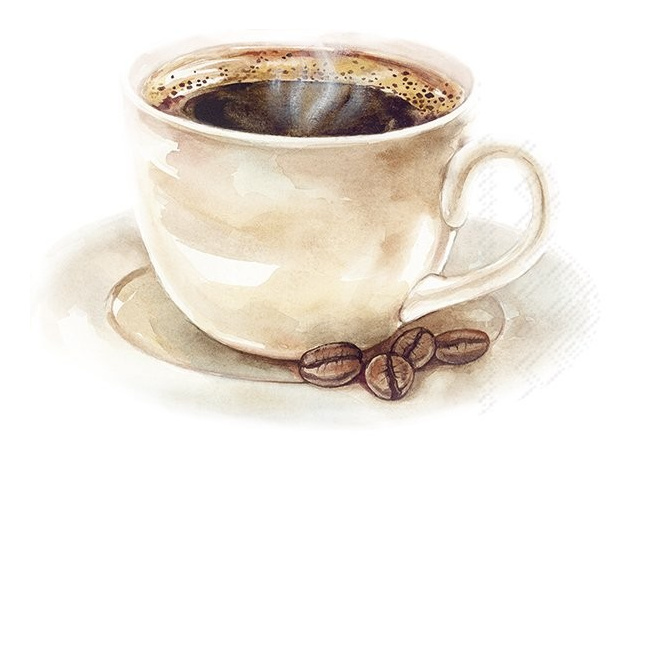 Serwetki 33x33cm Coffee 12szt.