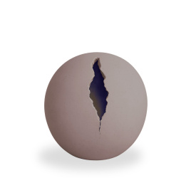 Wazon 16x17cm beżowy