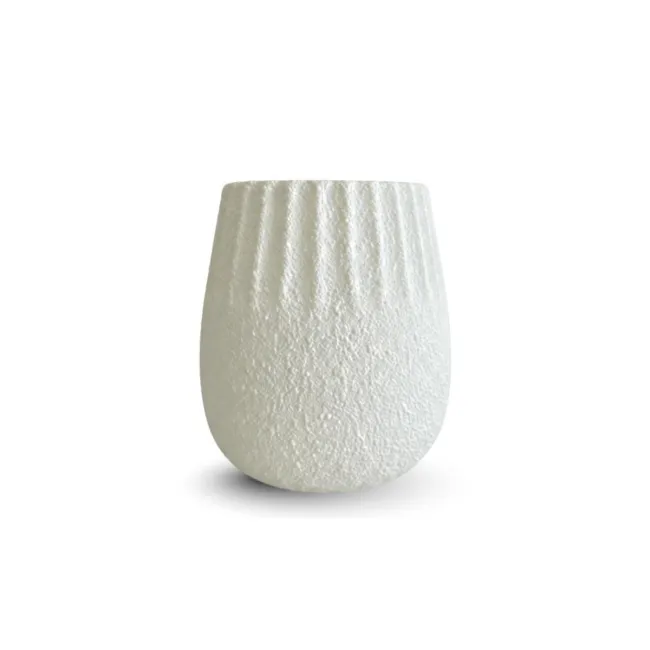 Wazon 20x16,5cm biały