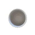 Wazon 22,5x19,5cm biały - 6