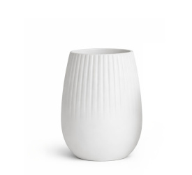 Wazon 28x22,5cm biały