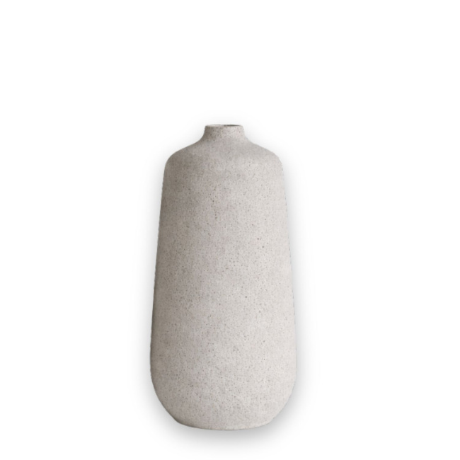 Wazon 47,5x21,5cm szaro-beżowy