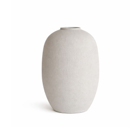 Wazon 54x39cm szaro-beżowy