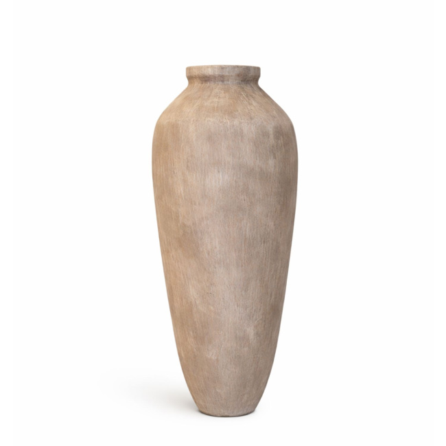 Wazon 70,5x38cm beżowy