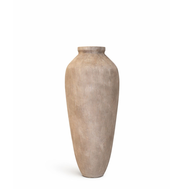 Wazon 89x41cm beżowy