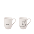 Komplet 2 kubków Statement 340ml Cat