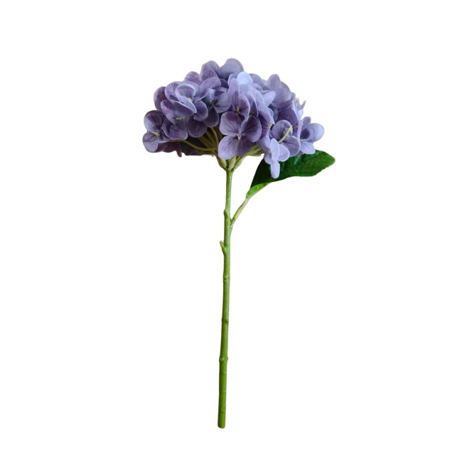 Sztuczna hortensja 32cm fioletowa