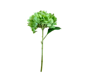 Sztuczna hortensja 32cm zielona