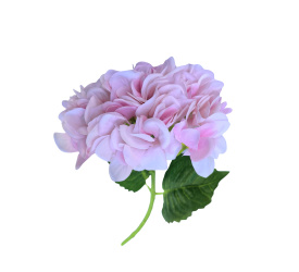 Sztuczna hortensja 49cm różowa