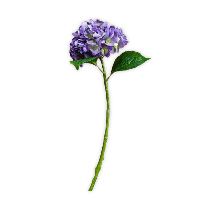 Sztuczna hortensja 57cm fioletowa