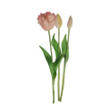 Sztuczny tulipan jasnoróżowy (1szt. mix)