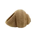 Donica w kształcie muszli 34,7x28,8x22,5cm jasnobrązowa - 1