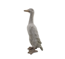 Figurka kaczka 44,5x20,2x14.5cm szara