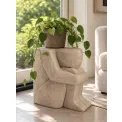Stolik skulony mężczyzna 45x37x42,6cm beżowy - 5